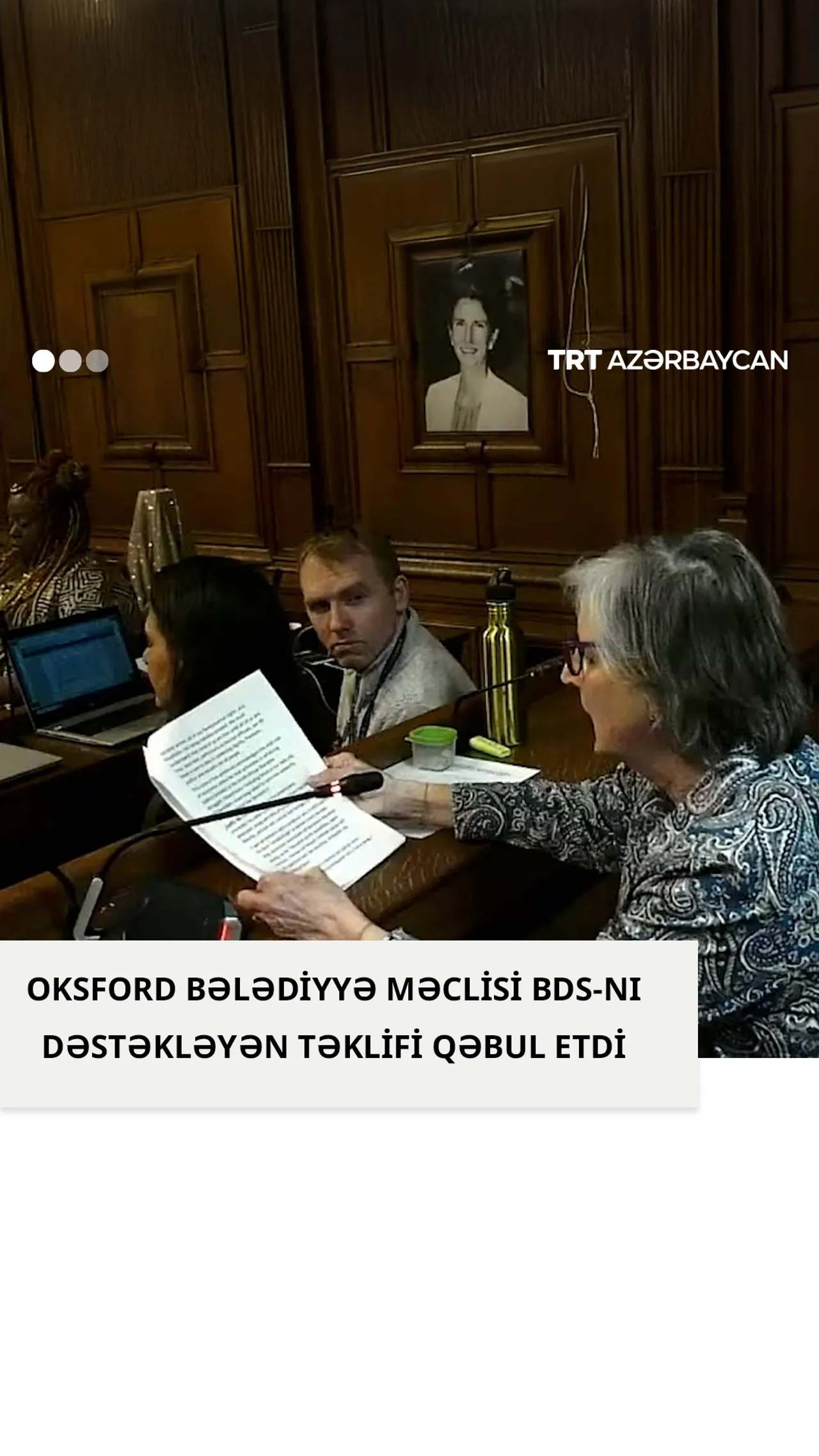 Oksford Bələdiyyə Məclisi İsrailə qarşı boykot, təcrid və sanksiyalar təklifini qəbul edib